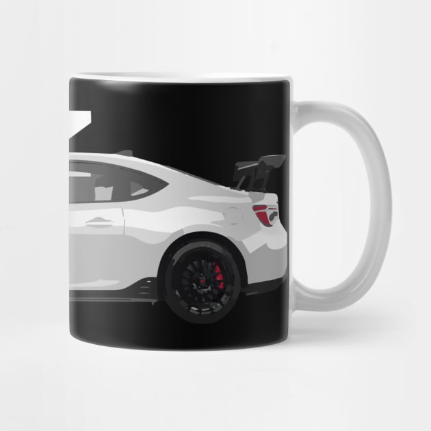 BRZ Ts White JDM RWD by cowtown_cowboy